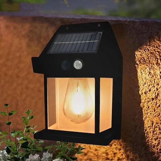 WERSSATILE Solar Light Outdoor Wall Light