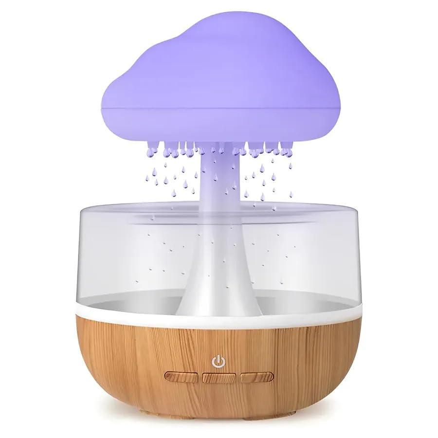 WERSSATILE  Raining Cloud Night Light Micro Humidifier Diffuser